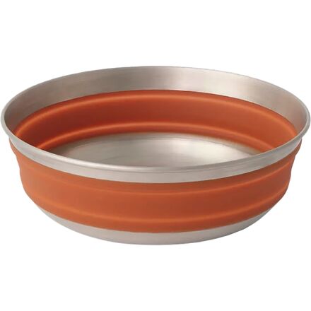 Sea To Summit - Detour Stainless Steel Collapsible Bowl - Bombay Brown