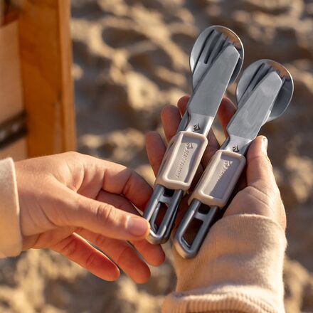 Sea To Summit - Detour Stainless Steel Cutlery 3-Piece Set - 1 Person