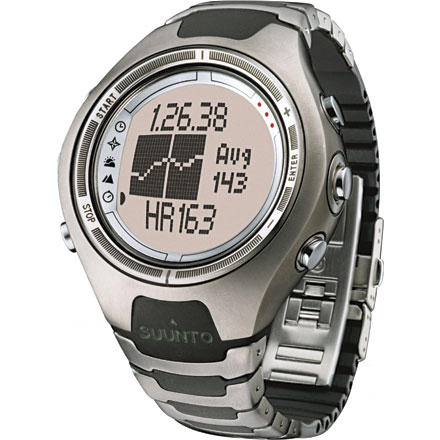 Suunto - X6HRT Titanium Heart Rate Monitor Watch