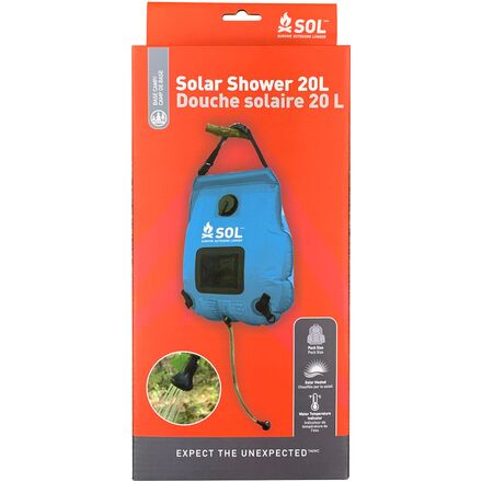 S.O.L Survive Outdoors Longer - Solar Shower - 20L