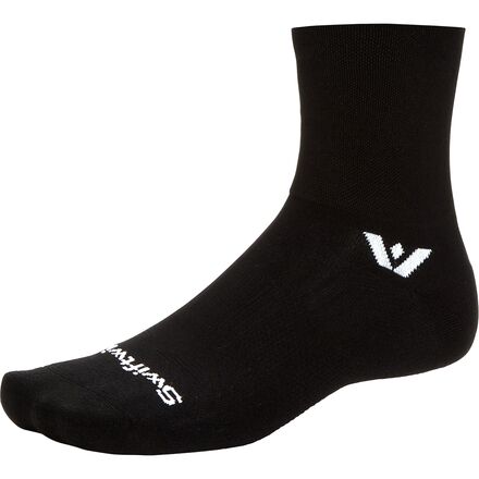 Aspire Quarter Crew High Sock
