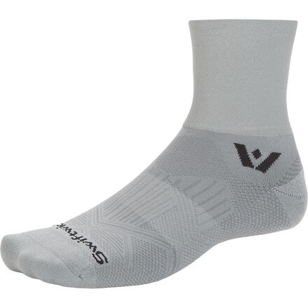 Aspire Quarter Crew High Sock