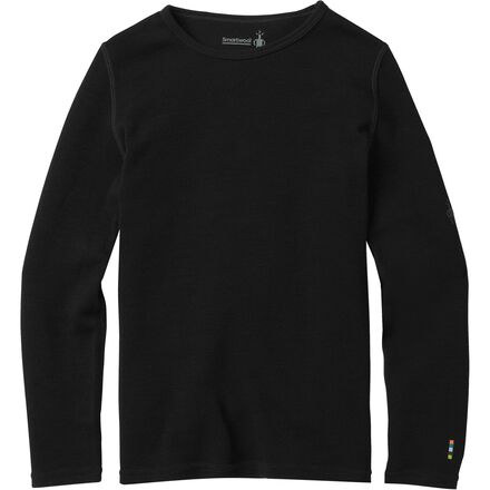 Smartwool - Merino 250 Baselayer Crew Top - Kids' - Black