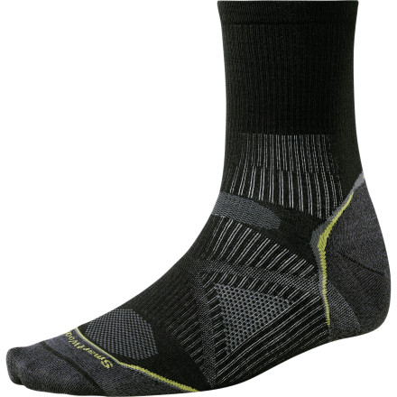 Smartwool - PhD Running Ultra Light 3/4 Crew Sock