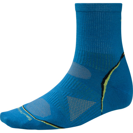 Smartwool - PhD Cycle Ultra Light 3/4 Crew Sock