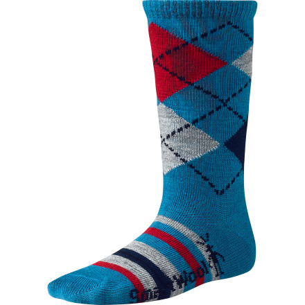 Smartwool - Striped Diamond Gym Sock - Kids' 