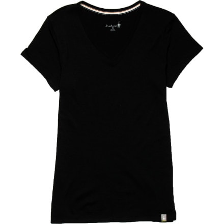 Smartwool -  V-Neck T-Shirt - Short-Sleeve - Women's
