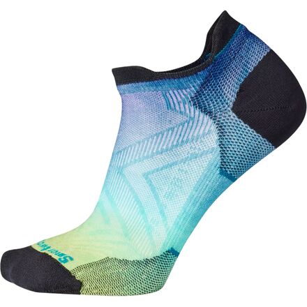 Smartwool - Run Zero Cushion Ombre Print Low Ankle Sock - Women's - Capri