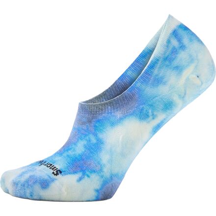 Smartwool - Everyday Far Out Tie Dye Print No Show Sock - Deep Navy