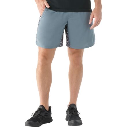 Smartwool - Active Lined 7in Short - Men's - Pewter Blue Mica Stone