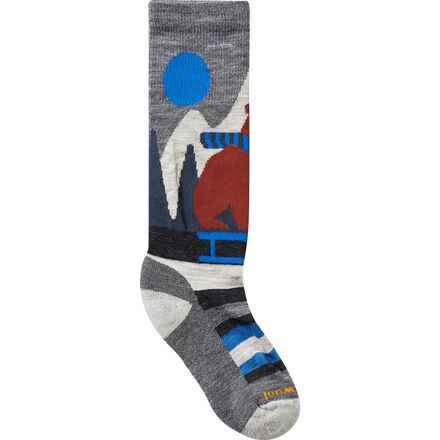 Ski Light Cushion Sleigh Bear OTC Sock - Kids'