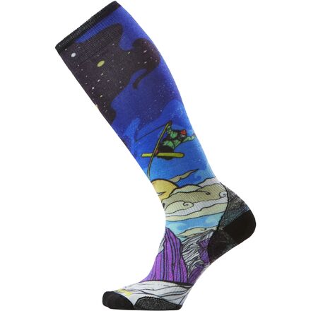 Ski Zero Cushion Galactic Ski Print OTC Sock? - Women's