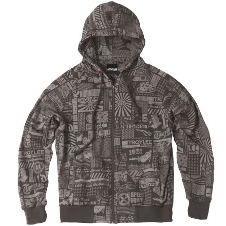 Troy Lee Designs Headline Full Zip Hooded Sweatshirt Mens