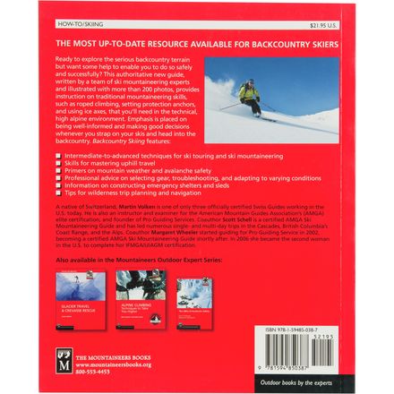 Mountaineers Books - Backcountry Skiing Skills Book