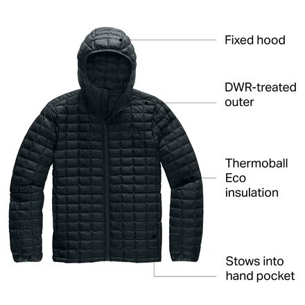 The North Face - Thermoball Eco Hooded Jacket - Men's