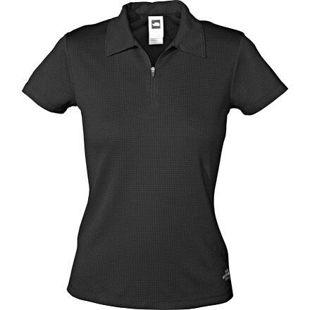 The North Face - Geo Mesh Zip Polo T-Shirt - Women's