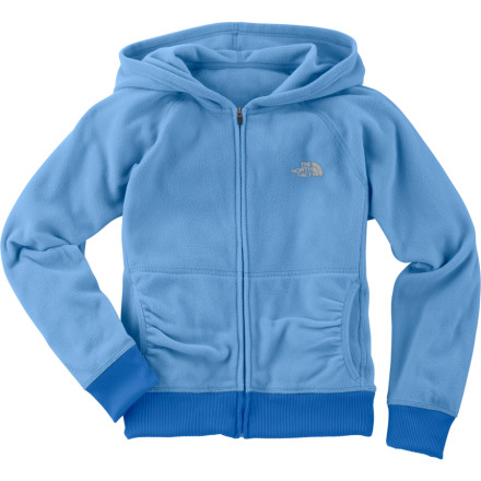 The North Face TKA 100 Glacier Hooded Fleece Jacket - Girls' - 2009