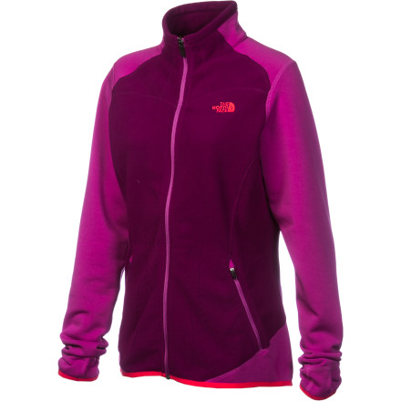 The North Face - Jacquard Split Full-Zip Fleece Jacket - Women's