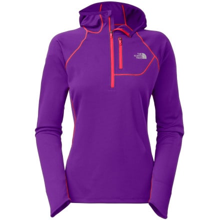 The North Face - Impulse Active 1/2-Zip Hooded Shirt - Long-Sleeve - Women's