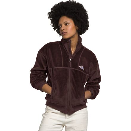 The North Face - Luxe Osito Full-Zip Jacket - Women's - Coal Brown