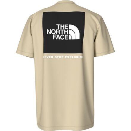 The North Face - Box NSE Short-Sleeve T-Shirt - Men's - Gravel/TNF Black