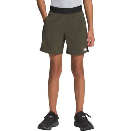 The North Face - On The Trail Short - Boys' - New Taupe Green