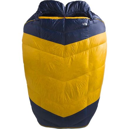 The North Face - One Sleeping Bag Duo: Down - Super Sonic Blue/Arrowwood Yellow
