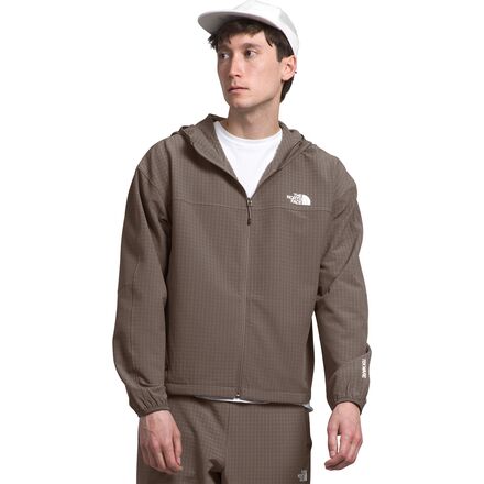 The North Face - Tekware Grid Hoodie - Men's - Falcon Brown