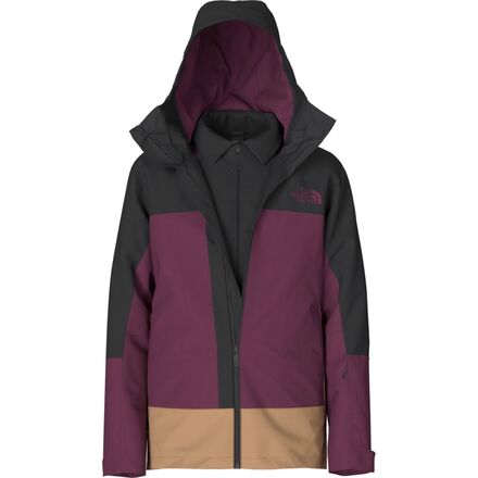 The North Face - ThermoBall Eco Snow Triclimate Jacket - Men's - Boysenberry/TNF Black