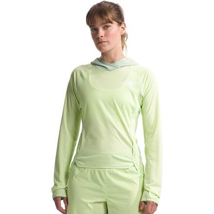The North Face - Summer LT Sun Hoodie - Women's - Astro Lime/Misty Sage