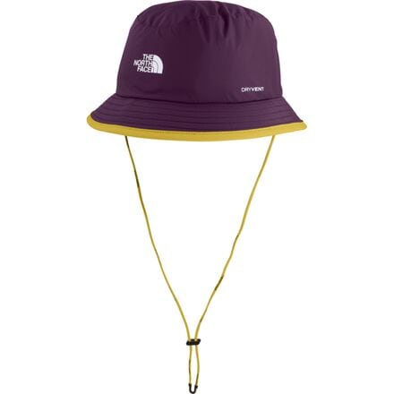 The North Face - Antora Rain Bucket Hat - Black Currant Purple/Yellow Silt