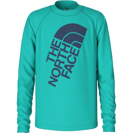 The North Face - Amphibious Long-Sleeve Sun T-Shirt - Boys' - Geyser Aqua