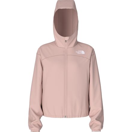 The North Face - Never Stop Hooded WindWall Jacket - Girls' - Pink Moss