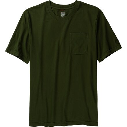 Topo Designs - Dirt Pocket Short-Sleeve T-Shirt - Men's - Olive