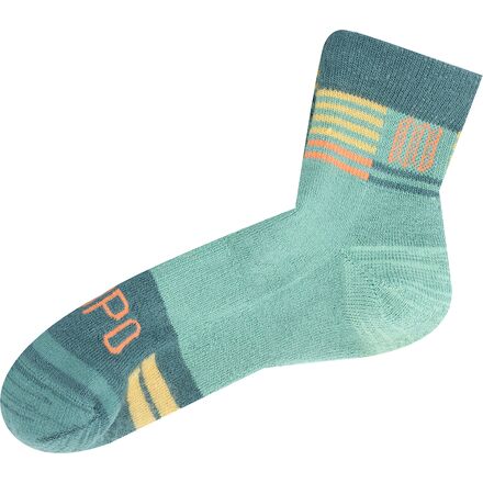 Topo Designs - Mountain Trail Socks - Geode Green/Sea Pine