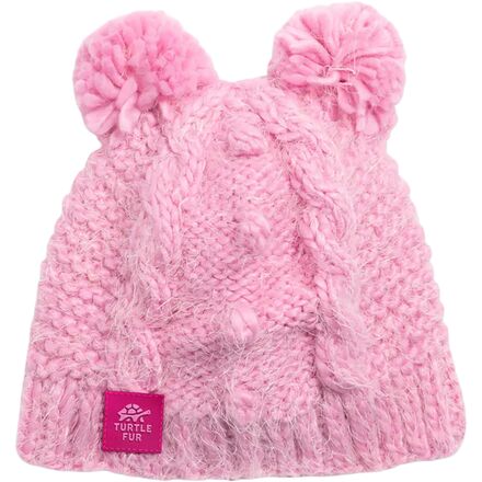 Fluff Balls Beanie - Little Girls'