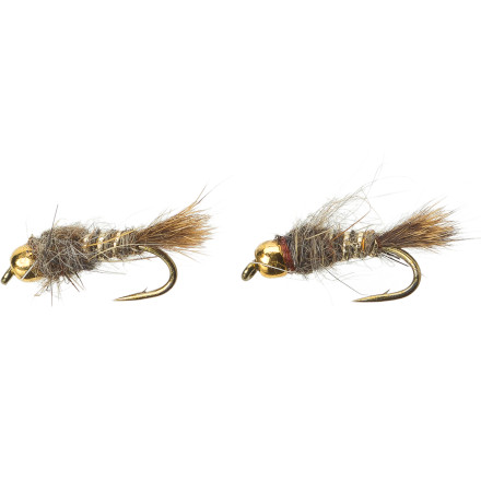 Umpqua - Gold Bead Hare's Ear - 2-Pack