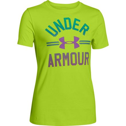 Under Armour - Collegiate Branded Crew - Short-Sleeve - Girls'