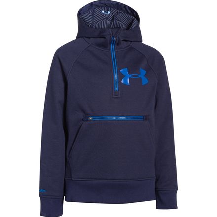 Under Armour - Coldgear Infrared Dobson Hooded Softshell Pullover - Boys'