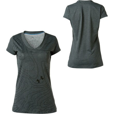 Under Armour - Topographic T-Shirt - Short-Sleeve - Women's