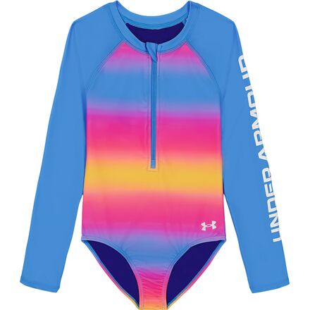 Under Armour - Ombre One-Piece Paddlesuit - Girls' - Viral Blue