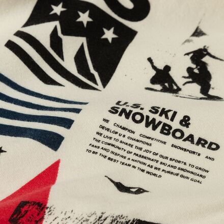 US Ski and Snowboard - One Team Podium Long-Sleeve Crew