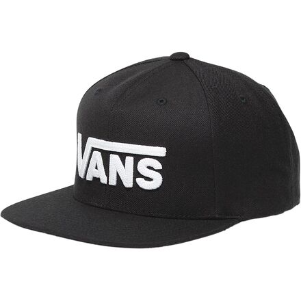 Vans - Drop V II Snapback Hat - Black/White