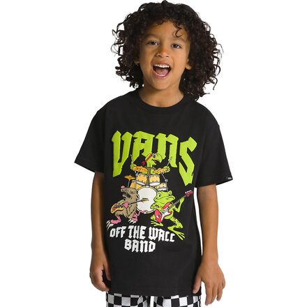 Vans - Off The Wall Band Short-Sleeve Top - Toddler Boys' - Black