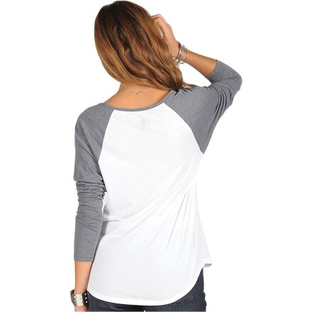 Volcom - Creative Blocked Raglan T-Shirt - Long-Sleeve - Women's