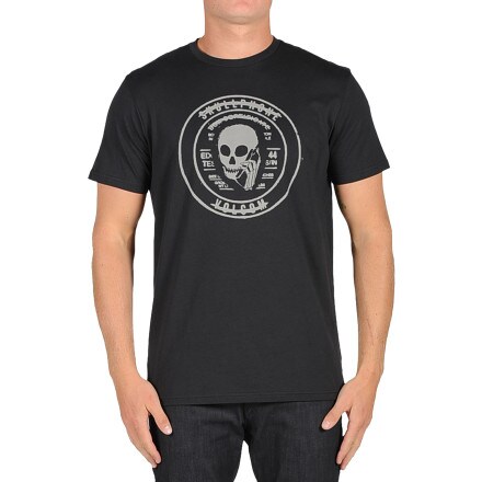Volcom - Skull Phone Badge Slim T-Shirt - Short-Sleeve - Men's