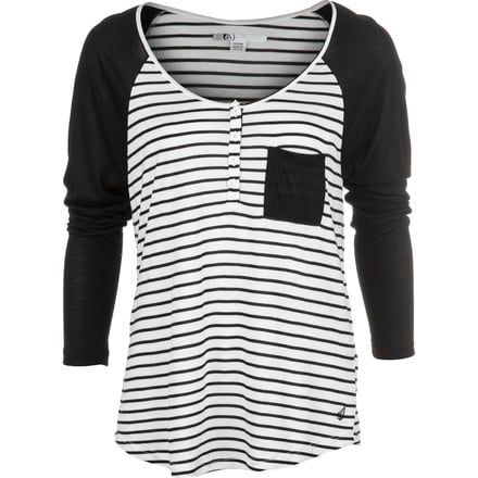 Volcom - Block N Roll T-Shirt - Long-Sleeve - Women's