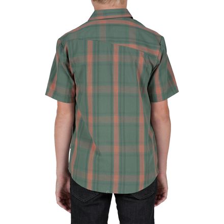 Volcom - Everett Plaid Shirt - Short-Sleeve - Boys'