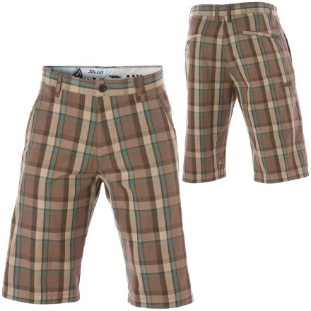 Volcom Gilford Plaid 23in Short - Men's