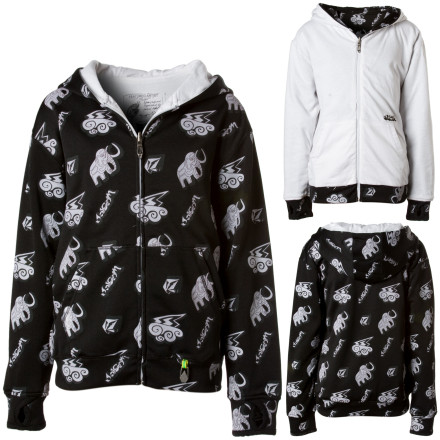 Volcom Bryan Iguchi FA Full-Zip Hooded Sweatshirt - Boys' Volcom Bryan Iguchi FA Full-Zip Hooded Sweatshirt - Boys'